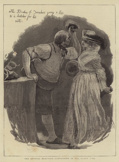 De Algemene Verkiezingen, Canvassing in de Oude Tijd door English School